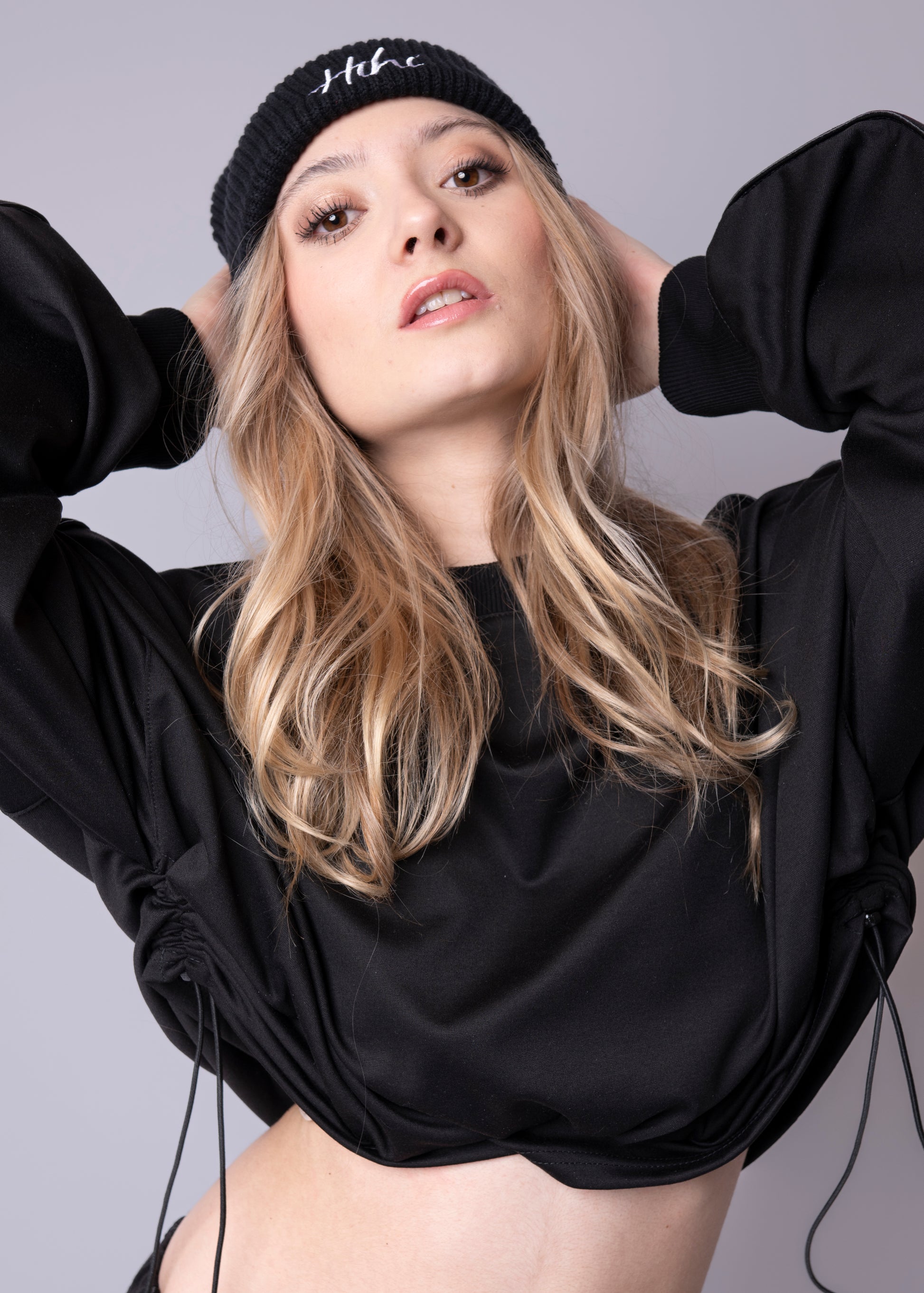 Dámská černá mikina